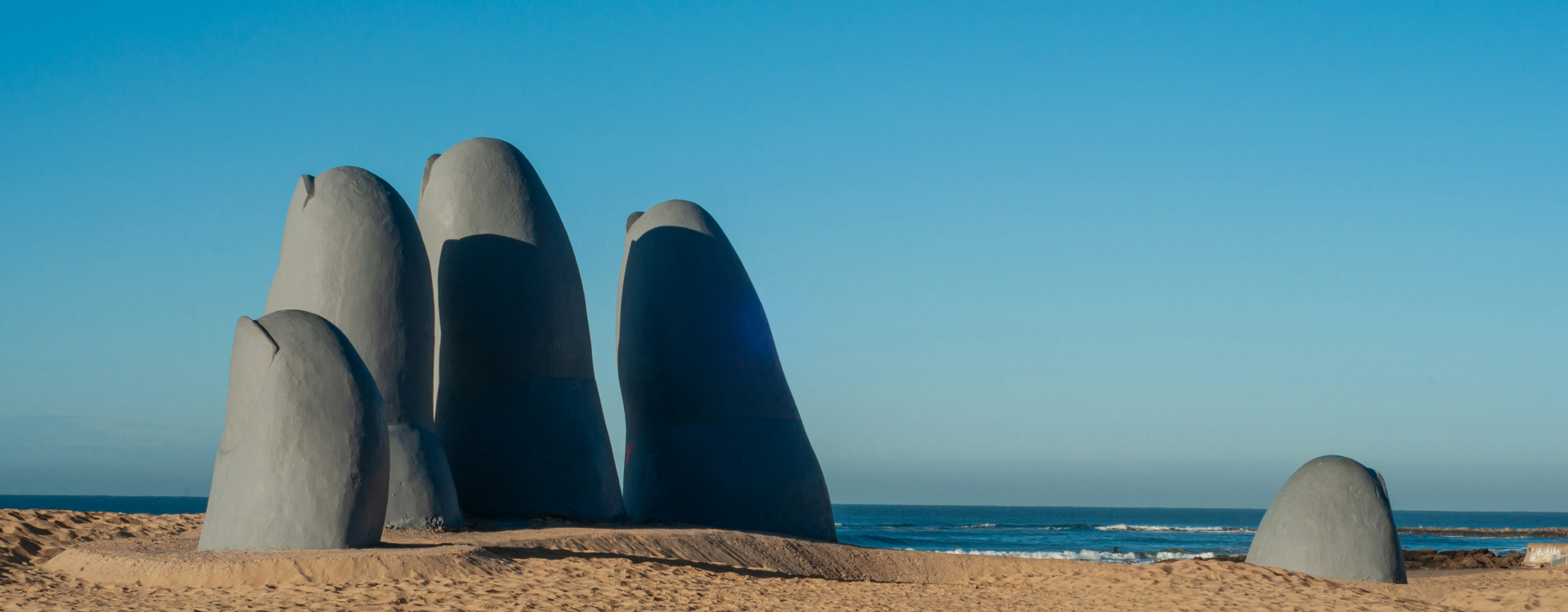 Foto panoramica de punta del este